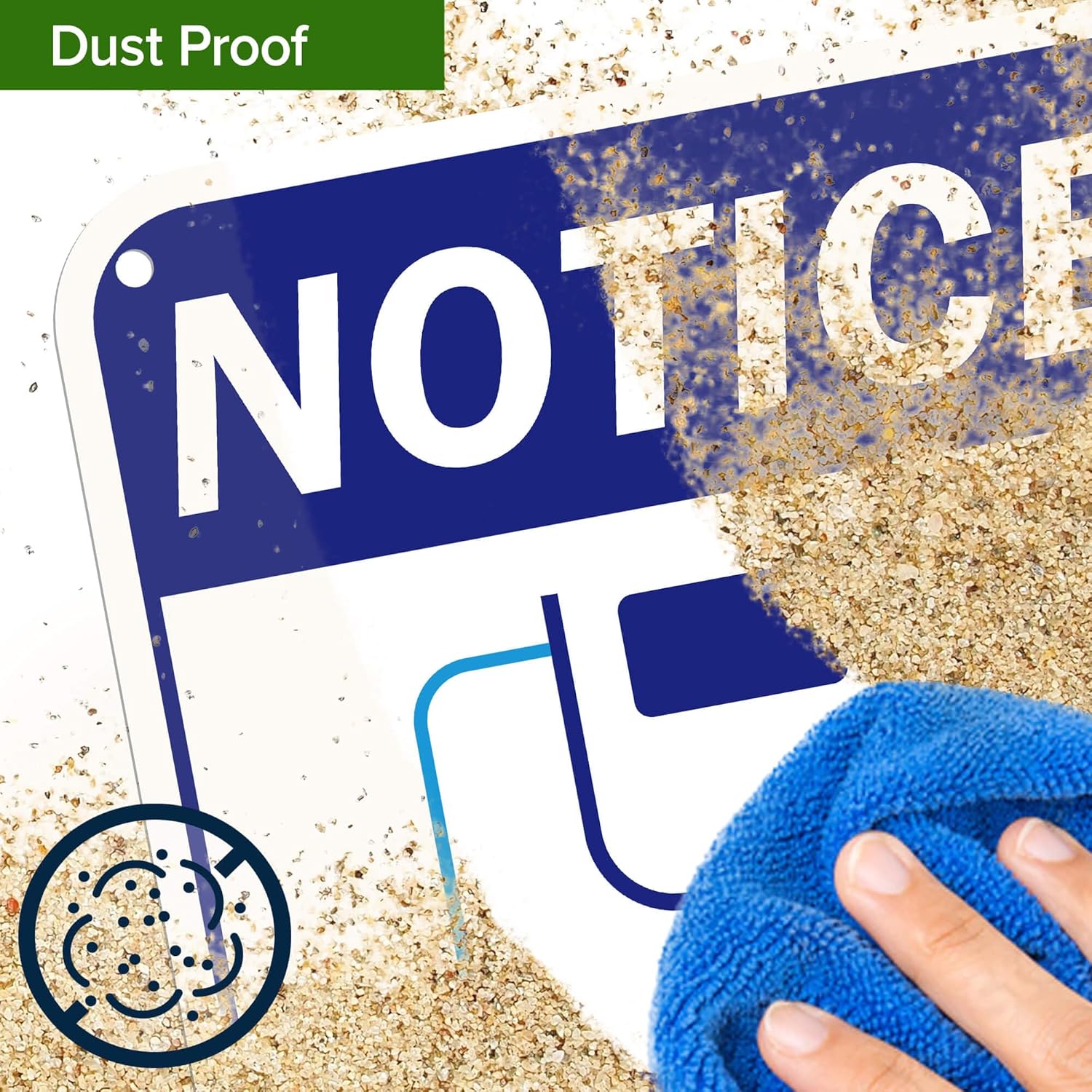 Please Use Hand Sanitizer Before Entering Sign, 12"x18" Polyethylene, Indoor/Outdoor Use, USA MADE By My Sign Center