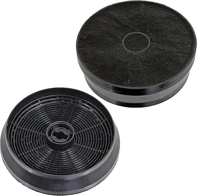 Spares2go Carbon Charcoal Filter For Hotpoint Cooker Hood/Extractor Vent (Pack of 2)