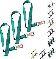 Vista 9 de Majestic Ally Paquete de 3 ganchos para correa de cubo de caballo, diseño práctico y fácil para uso en interiores o exteriores, juego de 3, 1 x 22