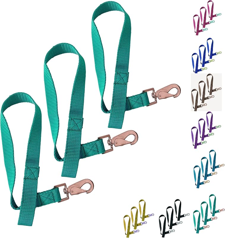 Suporte de Correia para Baldes de Cavalos Majestic Ally, 3 Unidades, 2,54 cm x 55,88 cm