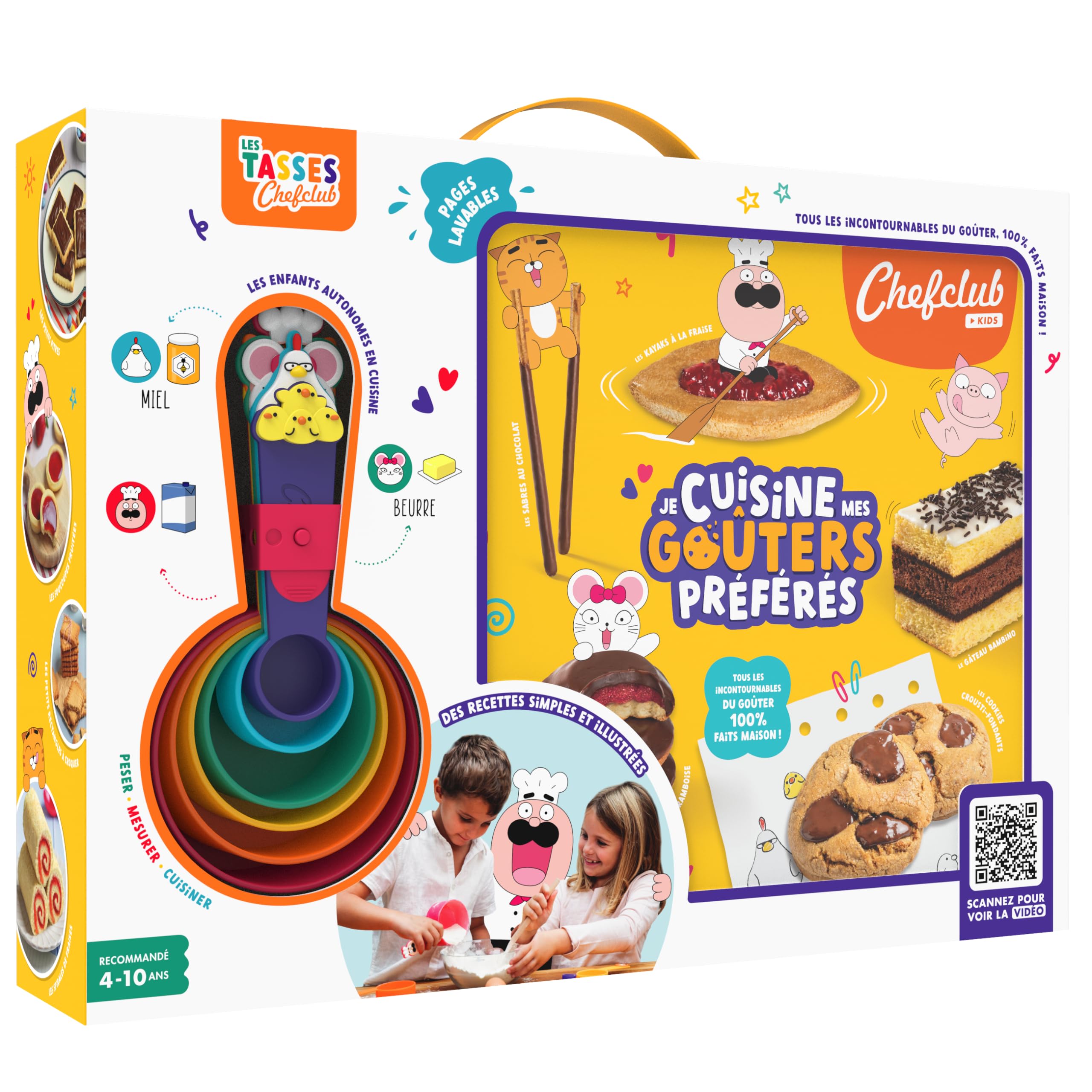 Coffret Je cuisine mes goûters préférés