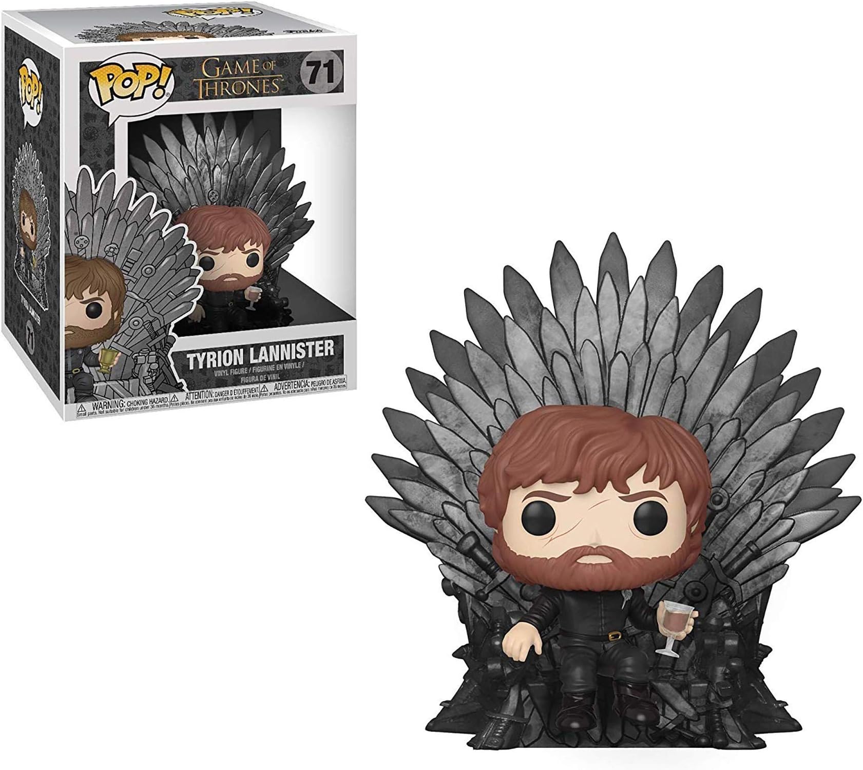 Funko Pop! Deluxe Game Of Thrones Tyrion Sitting On Iron Throne Standard Multicolor
