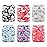 ALVABABY 6pcs with 12 Inserts Baby Cloth Diapers Pocket Newborn Diaper for Less Than 12pounds Baby Snaps Cloth Diapers Nappy