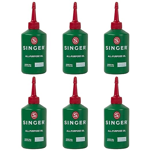 SINGER Sewing Machine Oil (6Pack) Home