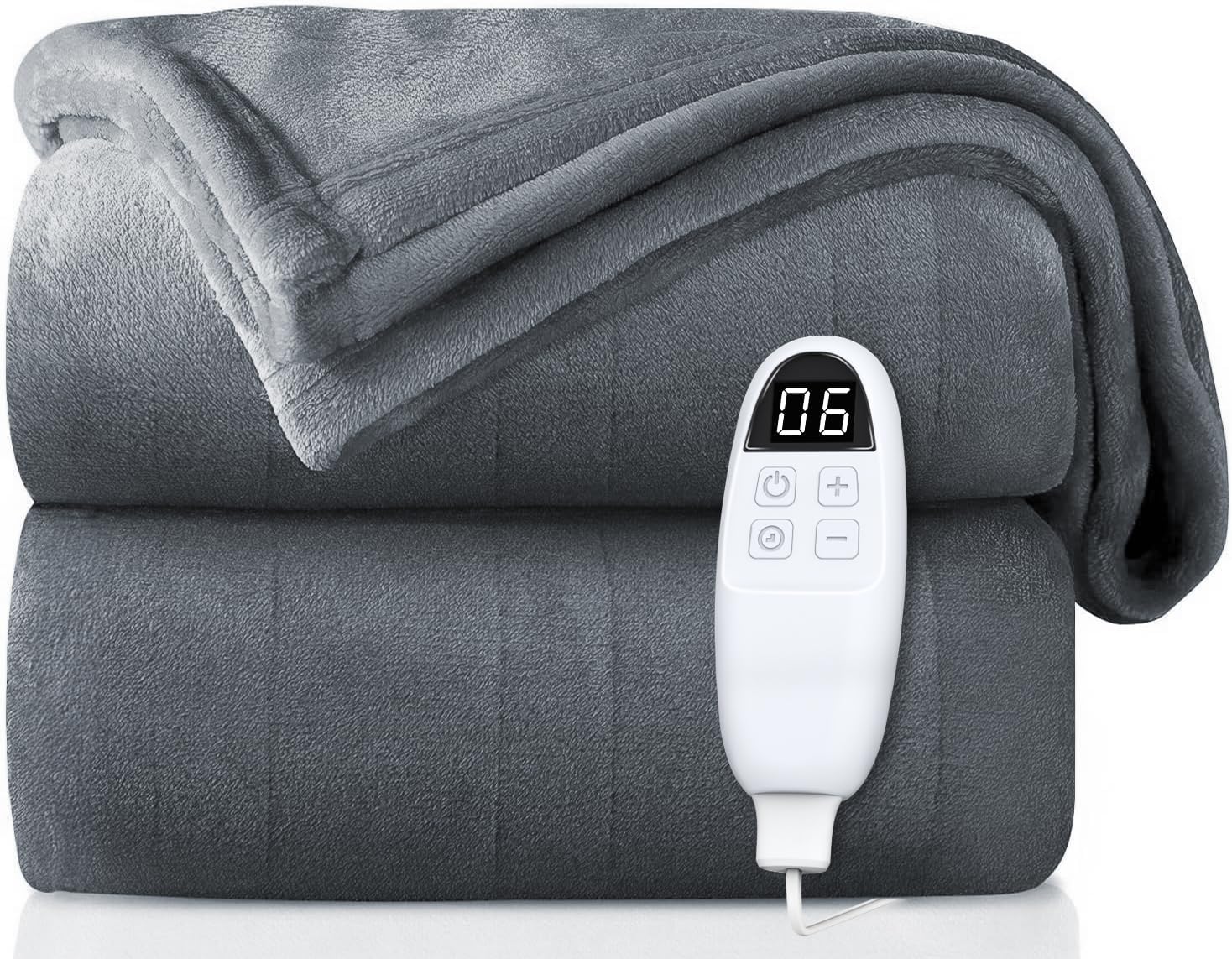 anysun Electric Blanket, Heated Throw Blanket, Electric Blanket double