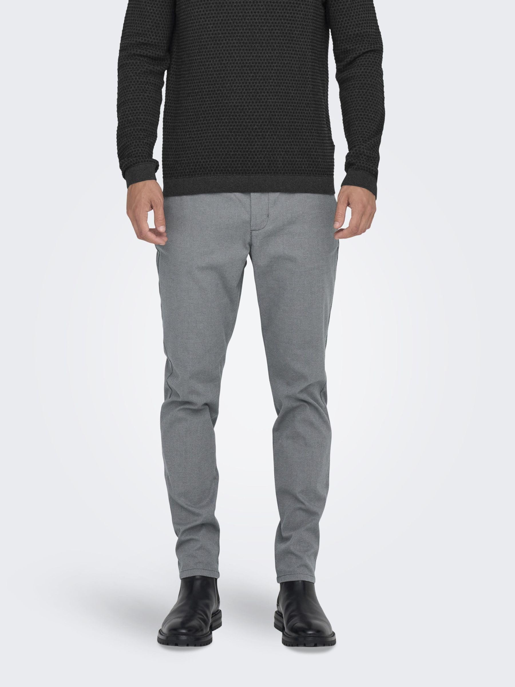 Only & Sons ONSMARK PETE Slim Dobby 0058 Pant NOOS – Bild 2