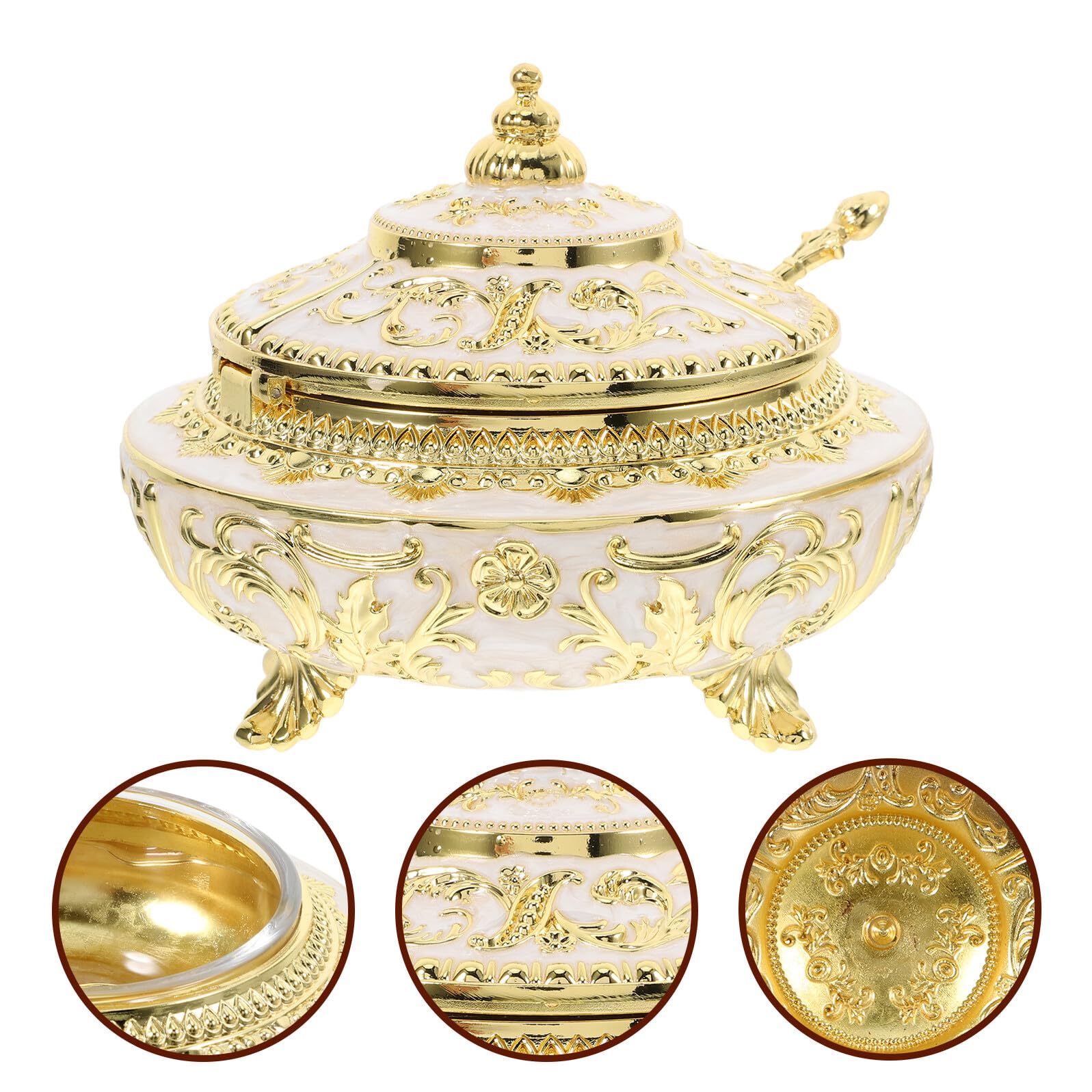 Vintage Gewürzglas mit Klappdeckel Luftdichter Gewürzbehälter aus Robustem Material Praktische Vorratsdose für Küche und Restaurant Stilvolle Aufbewahrung für Zucker und Gewürze