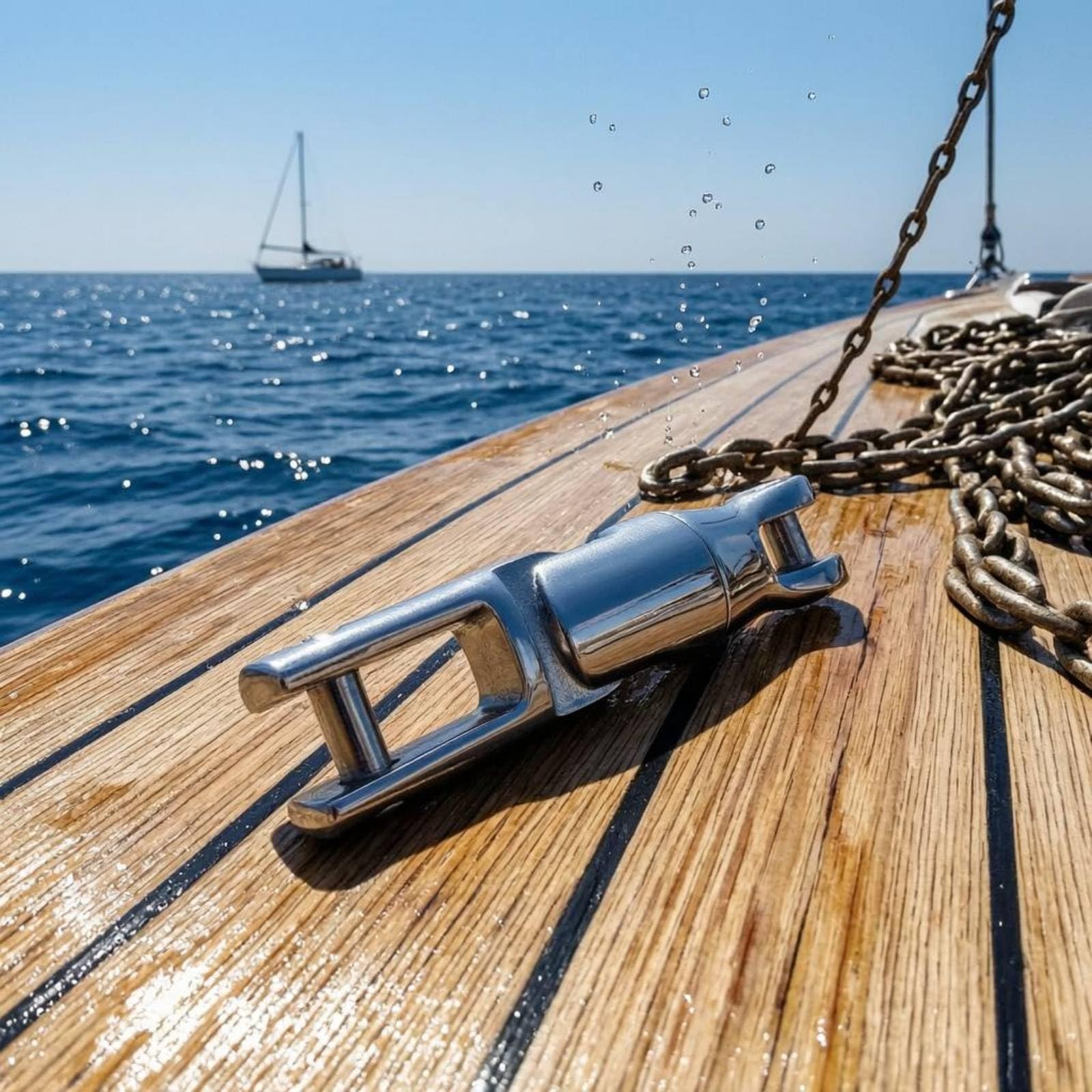 Gralara Giunto Girevole Ancora Rotazione a 360 Gradi Snodo Girevole in Acciaio Inox Anti Ruggine Attrezzatura Nautica, 6-8MM