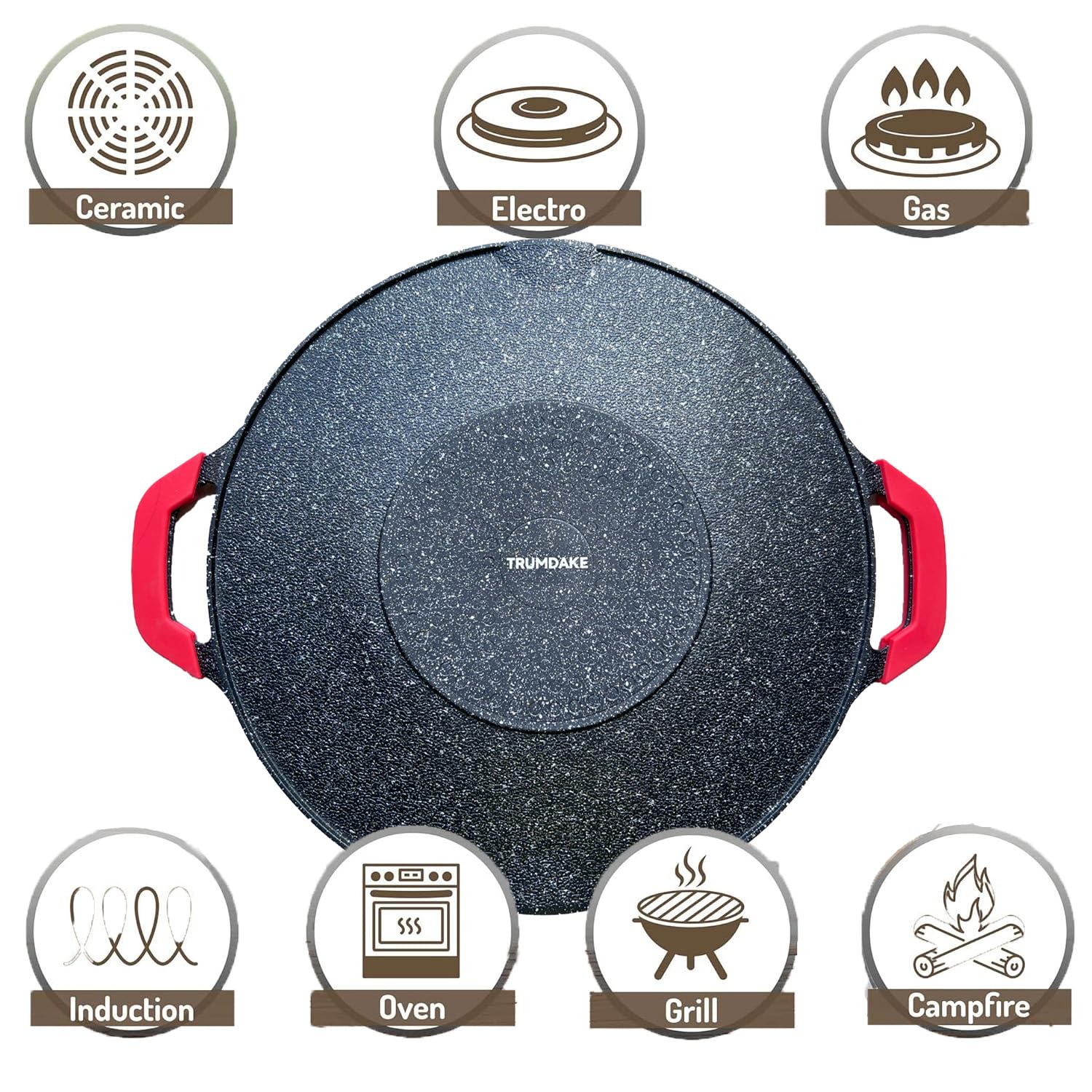 Korean Grill Pan - Non-Stick, Induction Ready -6 Korean Grill Pan - Non-Stick, Induction Ready -6