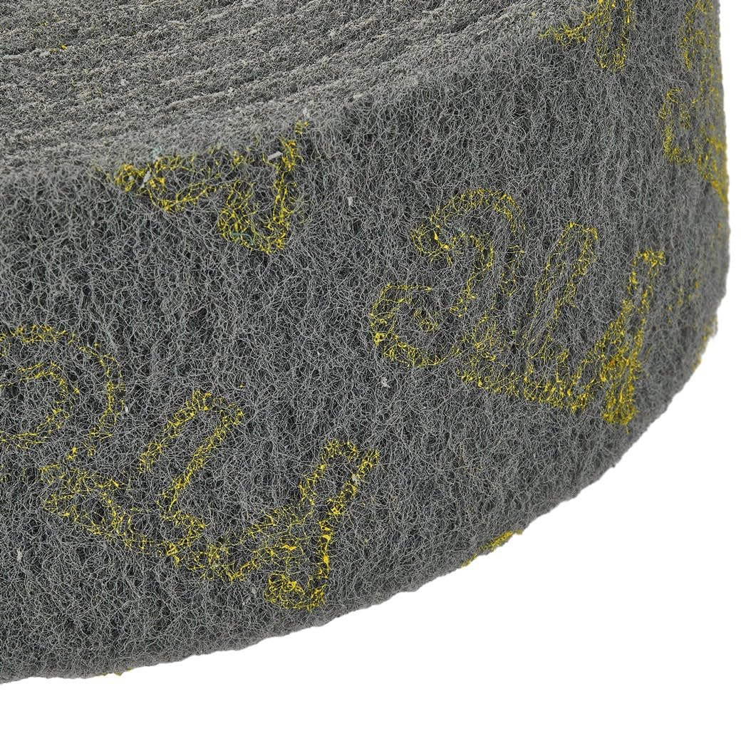 EasyByMall Rotolo di spugna abrasiva da 6 m, spazzola in nylon per lavare i piatti, per la pulizia dei pavimenti, per la pulizia del pavimento e la rimozione della ruggine di grado industriale