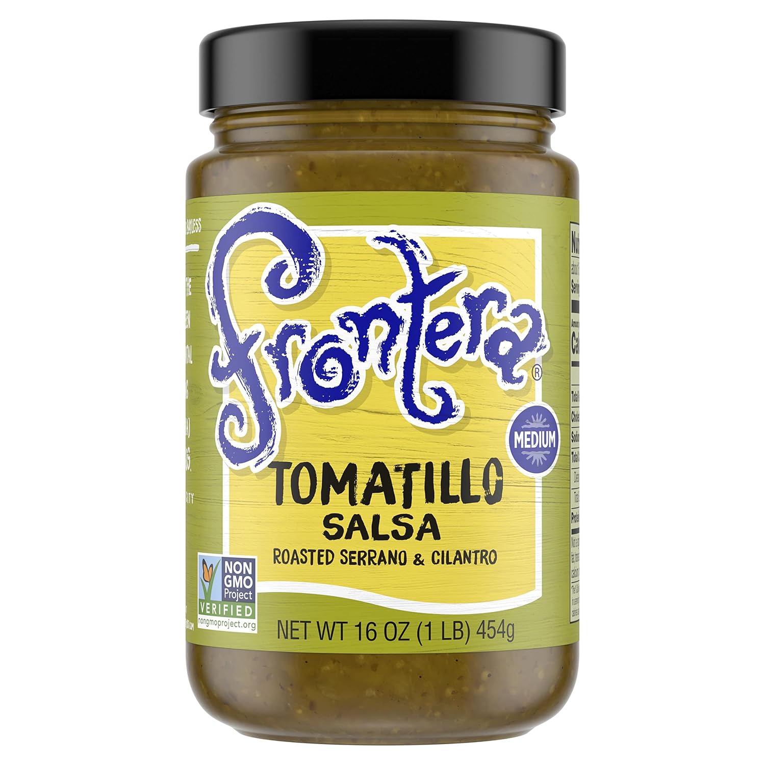 Frontera Salsa, Tomatillo, Medium, 16 oz