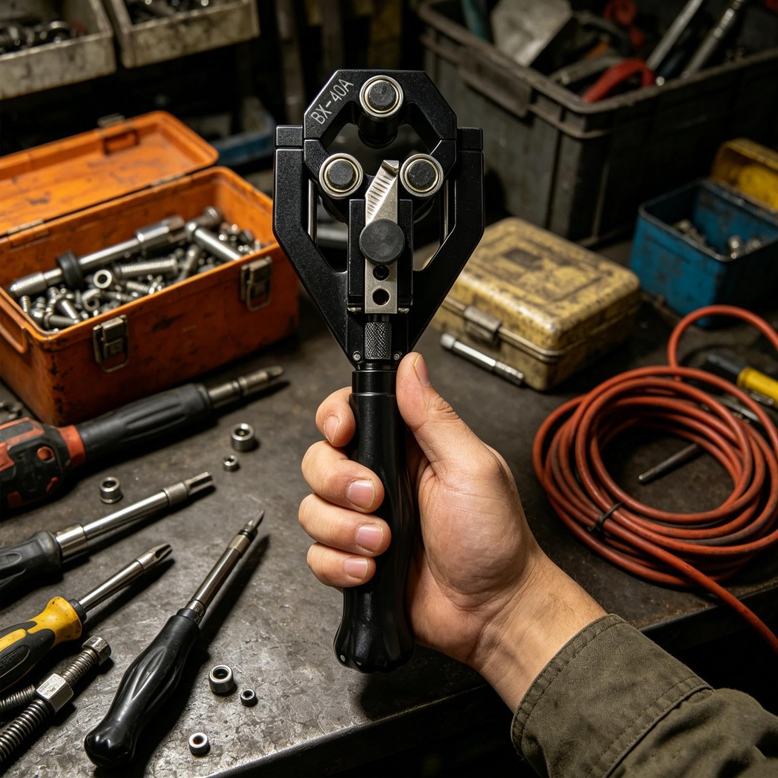 Herramienta Pelacables Cortacables Aislado | Pelacables Eléctricos De 22 Hasta 40 Mm Para Cortar, Pelar Y Desconectar Terminales De Tornillo En Cableado Automotriz