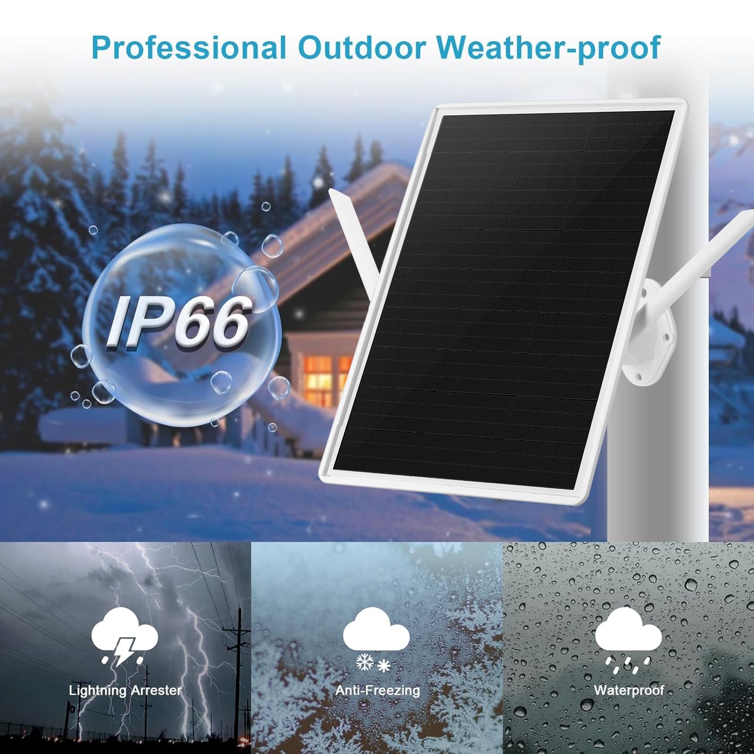 Modem Router 4G LTE ad energia solare con slot per scheda SIM, estensore WiFi solare, portata WiFi 50 m, batteria integrata da 15 W e 20000 mAh, design per campeggio, camper e aree esterne