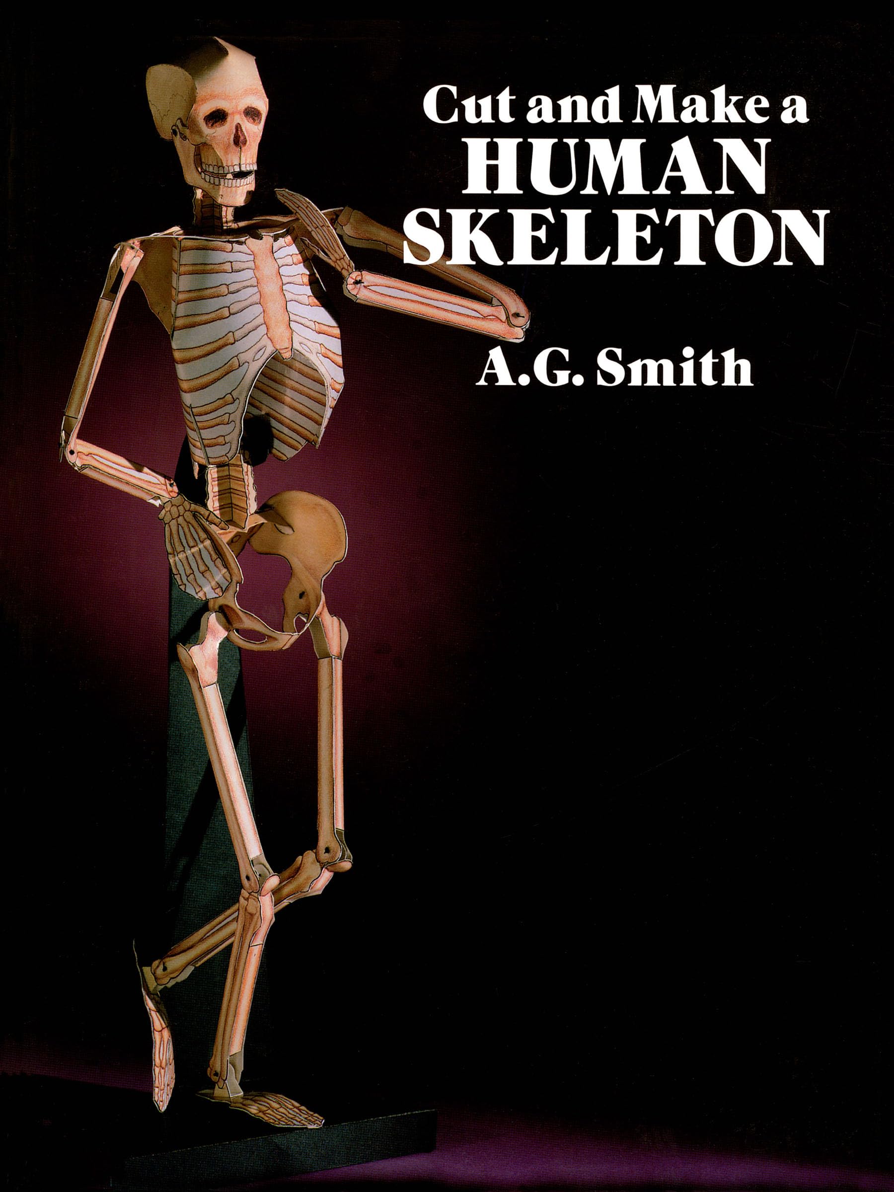 Cut and Make a Human Skeleton (Dover Kids Activity Books)