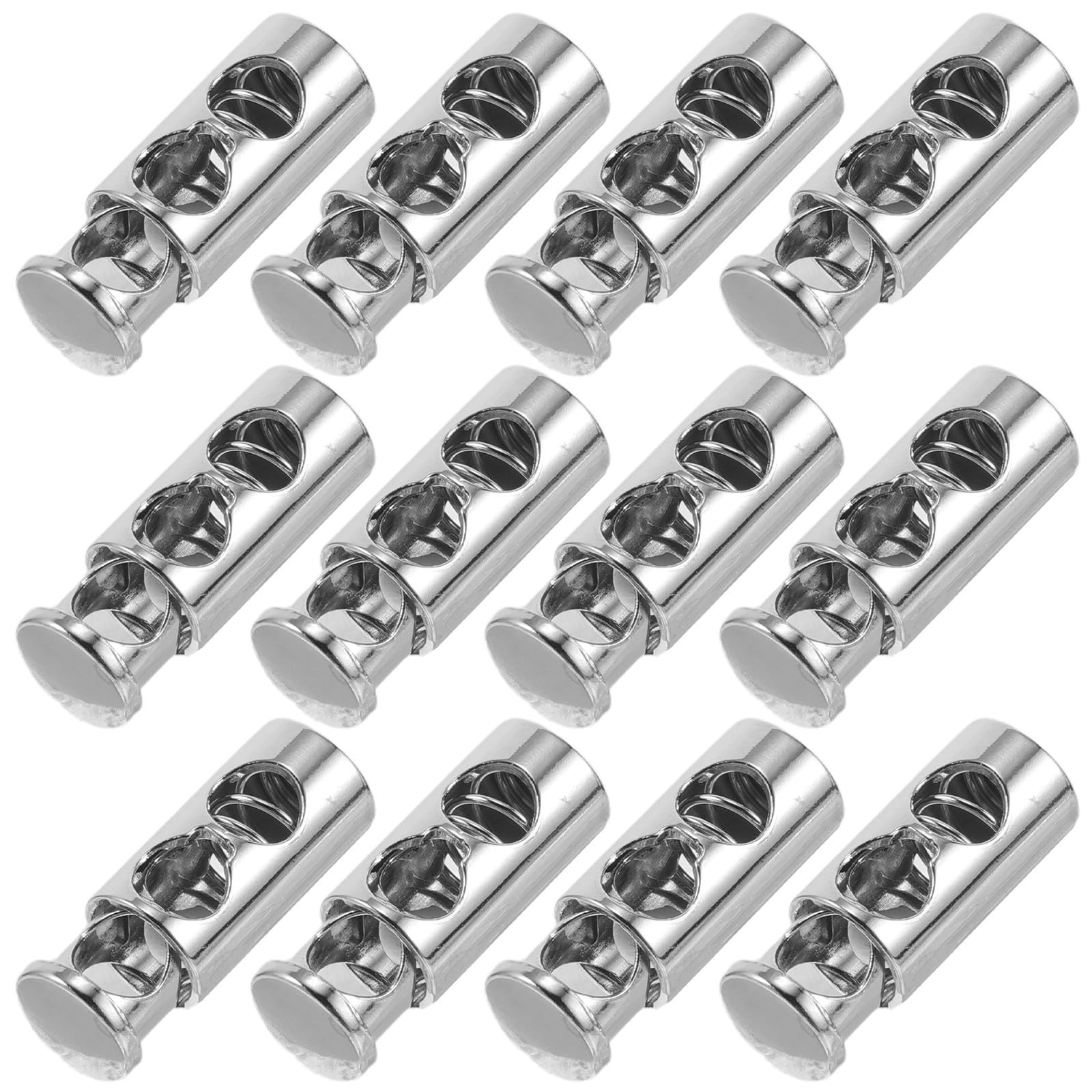 Alipis 15pcs Heat-Resist BBQ Skewers Clamps with Iron Material and Non-Skid Design Multi-Function Skewers Buckles Prevent Food Sliding for Vegetables at Outdoor Barbecue Parties
