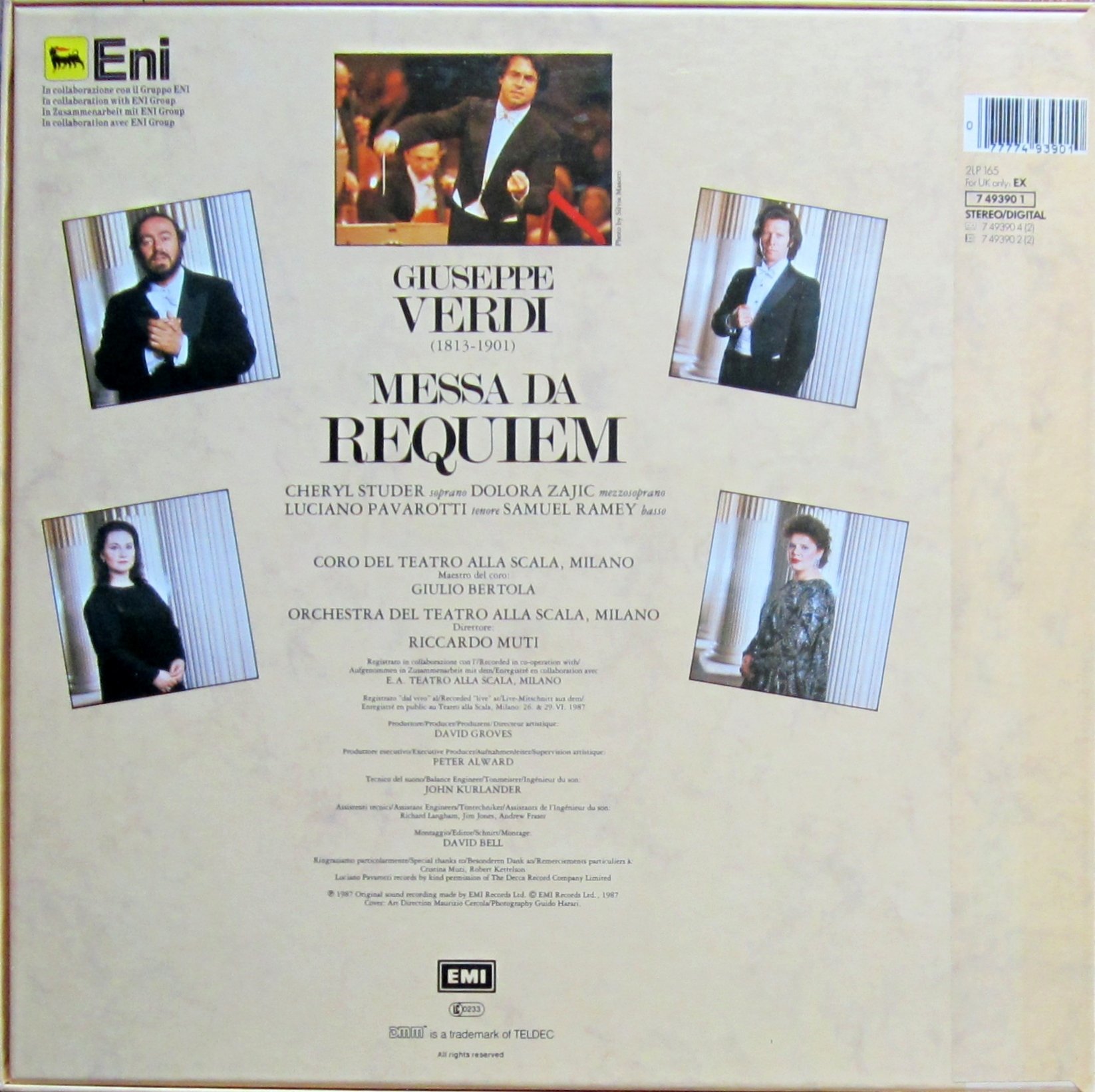 Messa de Requiem [Vinyl LP Schallplatte]