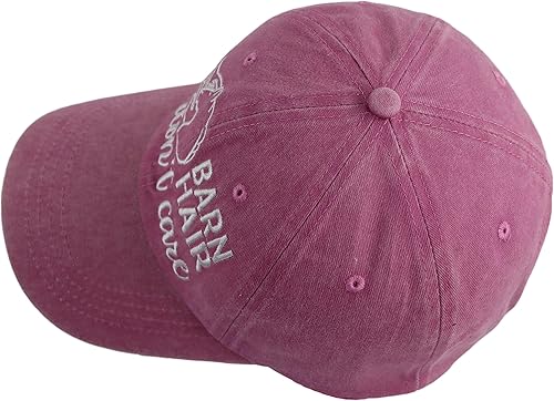 Miniatura 8 de Kamaple Gorro de béisbol de algodón lavable ajustable con diseño de granero regalo para mujeres y hombres