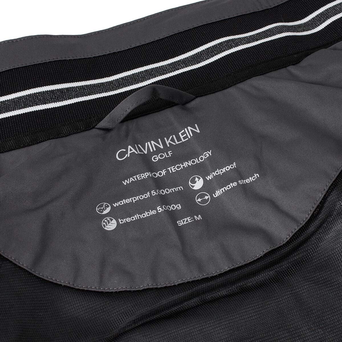 Calvin Klein Giacca da golf elasticizzata impermeabile da uomo 2026 con colletto