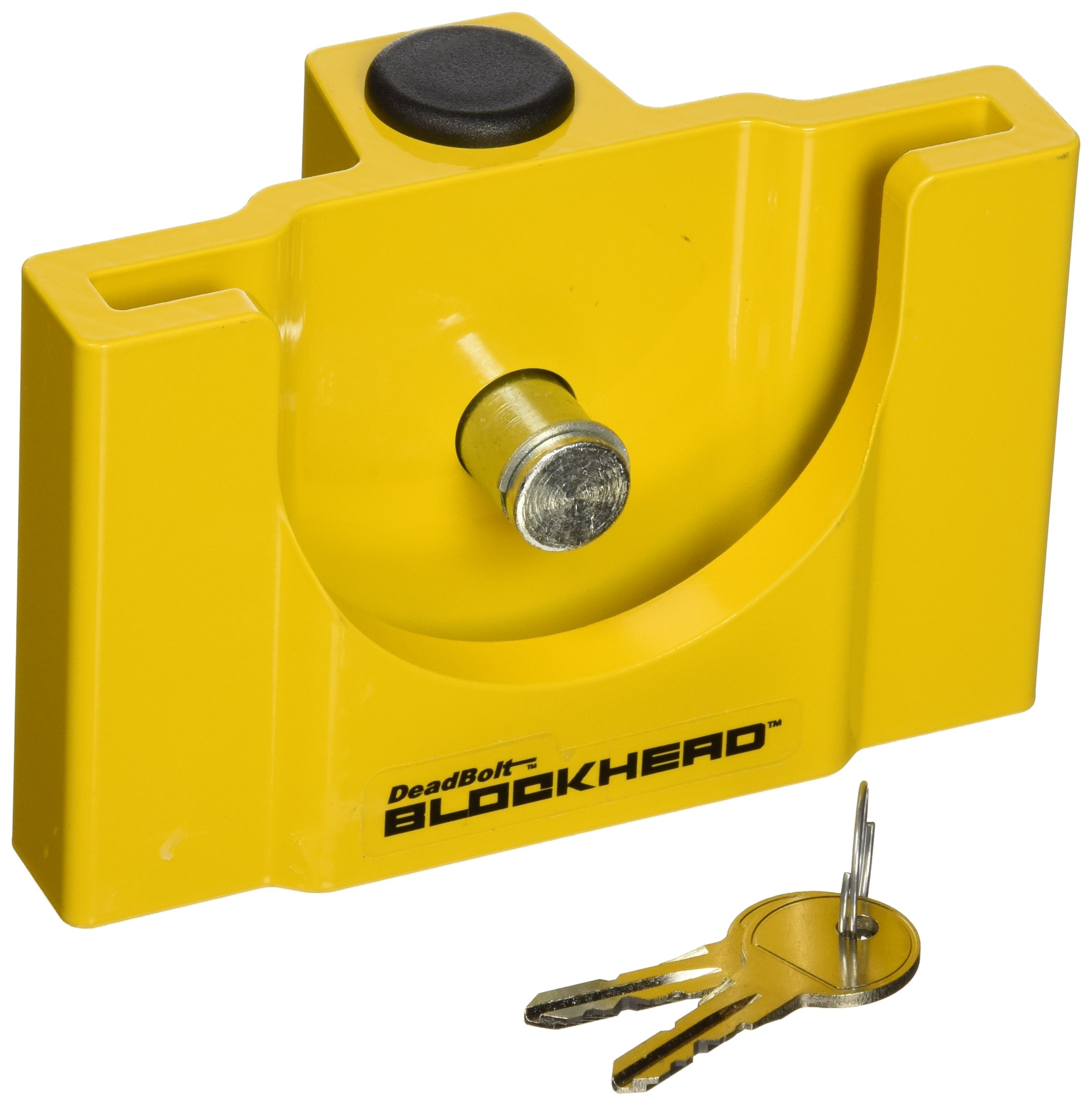 CT Johnson Enterprises (TCL3-YL Deadbolt Blockhead Trailer Coupler Lock