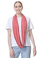 Vista 4 de NeoTech Care Bufanda de lactancia para bebés Tela suave (rosa)