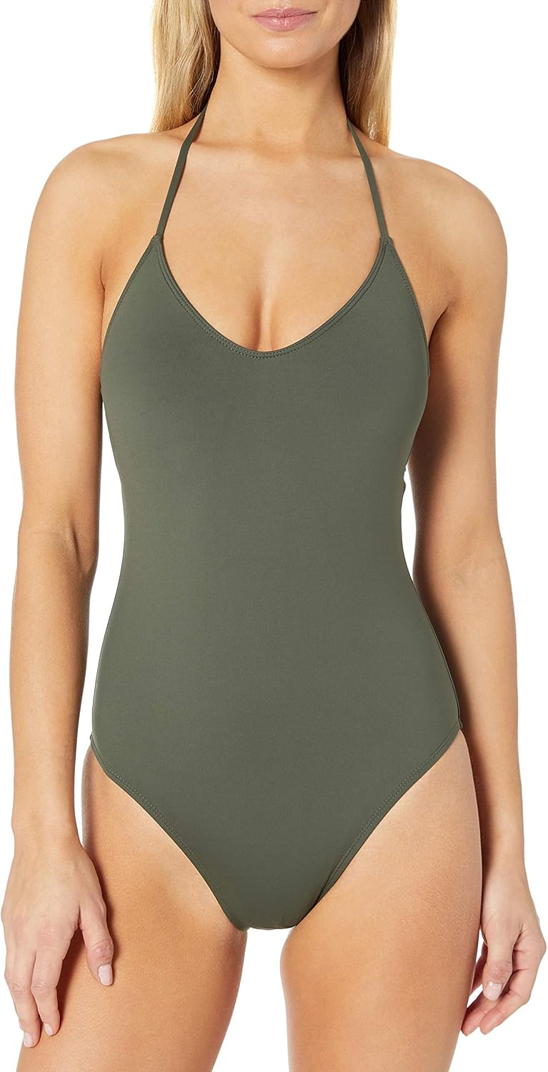 La Blanca Women's Standard Island Goddess Scoop Front Lingerie Mio One Piece Swimsuit at  Women’s Clothing store