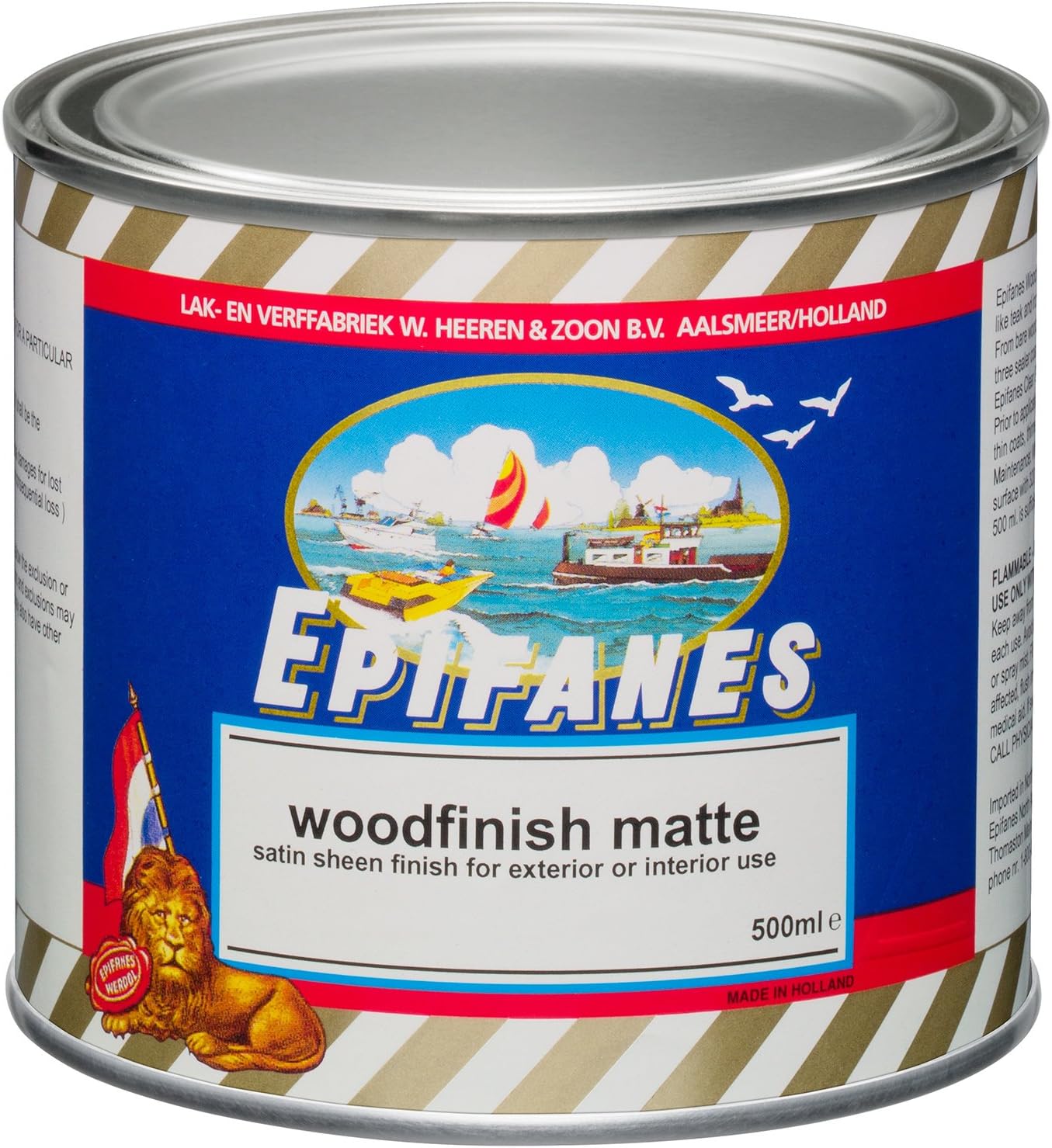 Epifanes Wood Finish Matte (500 ml) Package may Vary