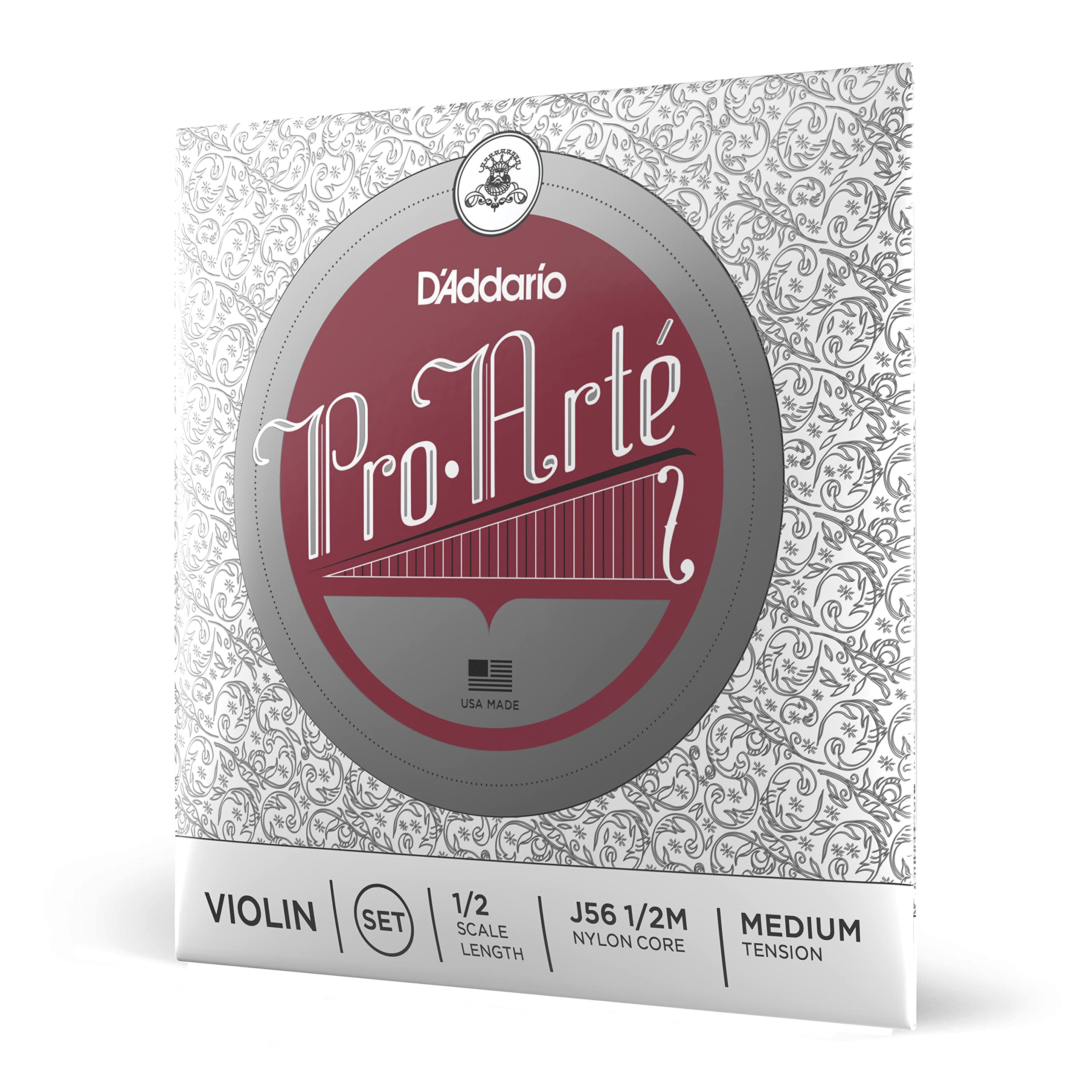 D'Addario Pro-Arte 1/2 Scale Medium Tension Violin String Set