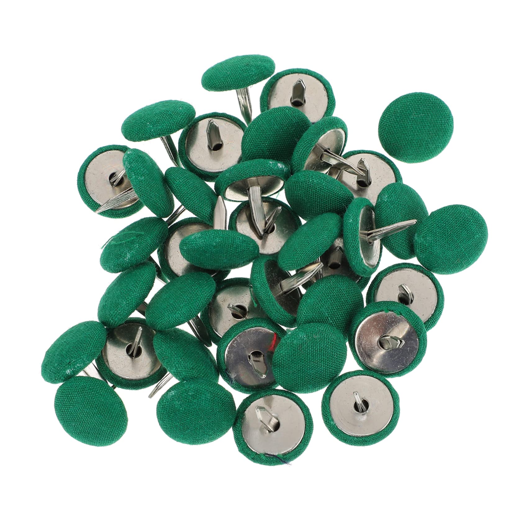 Beatifufu Two-Legged Nailheads in 50 Pack Decorative Rivets Small Studs Versatile DIY Material for Handmade Creations