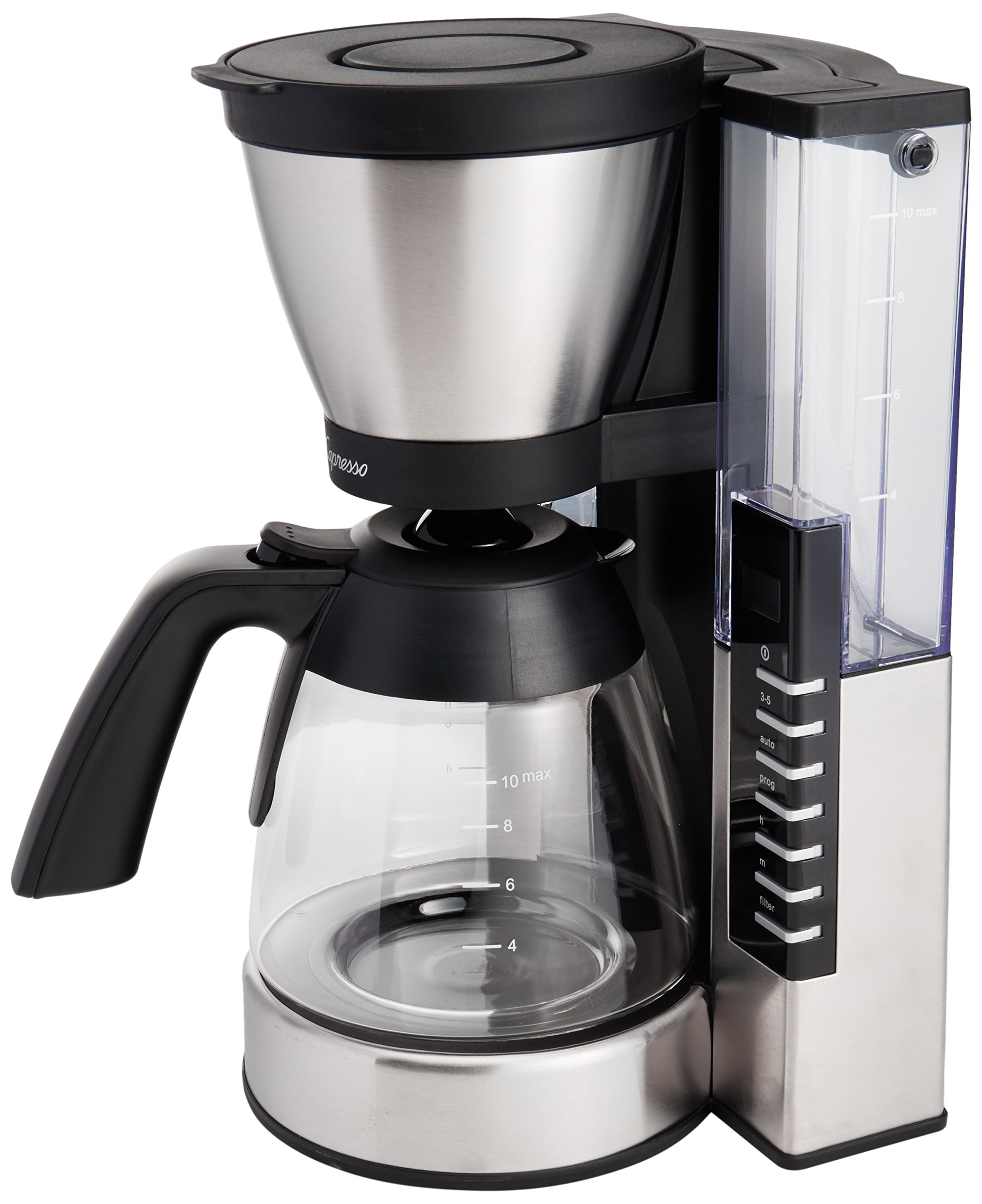 Buy Capresso Stainless Steel MG900 10 Cup Rapid Brew Coffeemaker (50 oz)  Online at Low Prices in India - Amazon.in