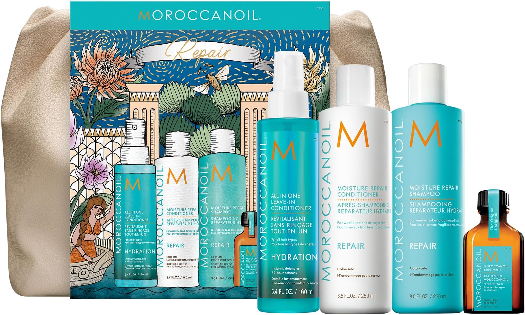 Moroccanoil Moisture Repair Shampoo and Conditioner Bundle