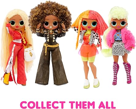 L.O.L. Surprise! 580515EUC LOL Surprise OMG Core Series 1 Doll-Swag-with Fierce Fashions, Accessories, Shoes, More-Re-Release Collectable-for Boys & Girls Age 4+