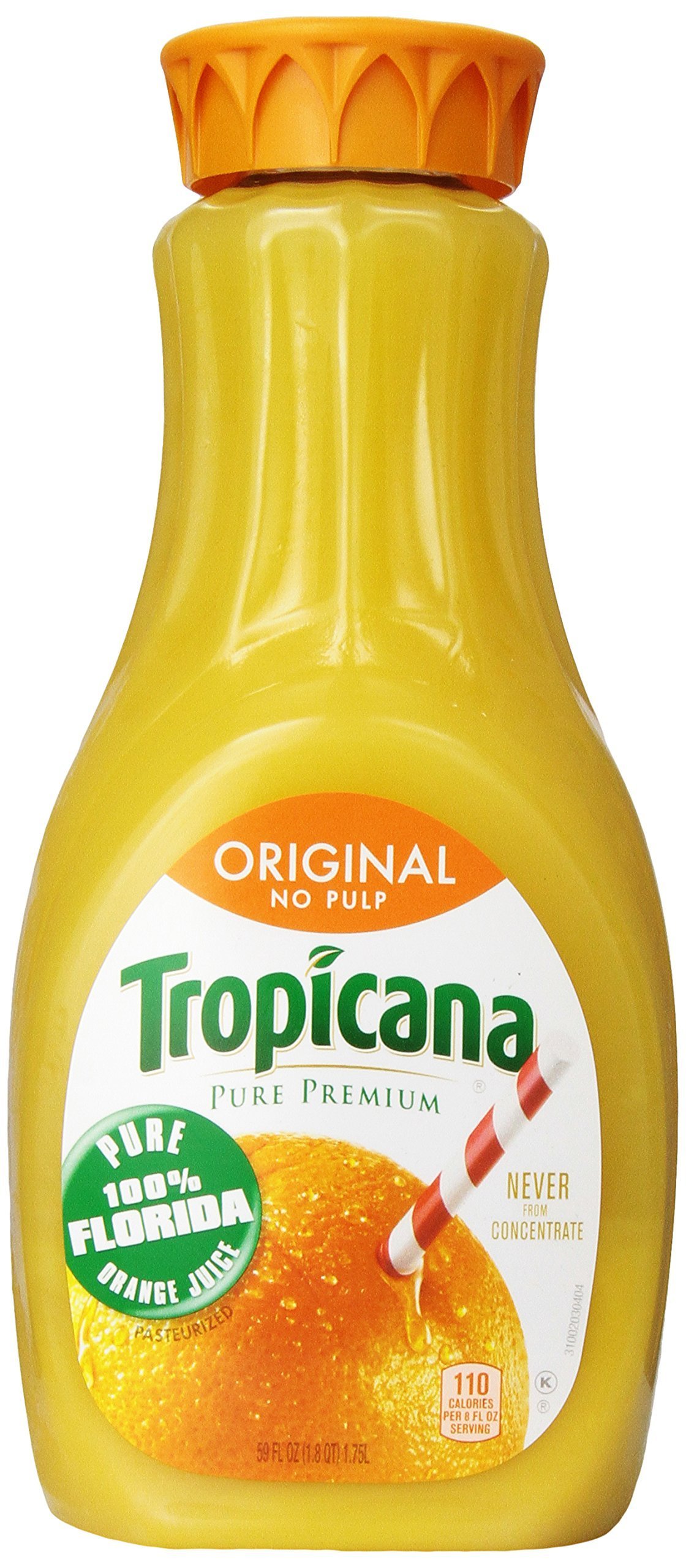Tropicana No Pulp Orange Juice