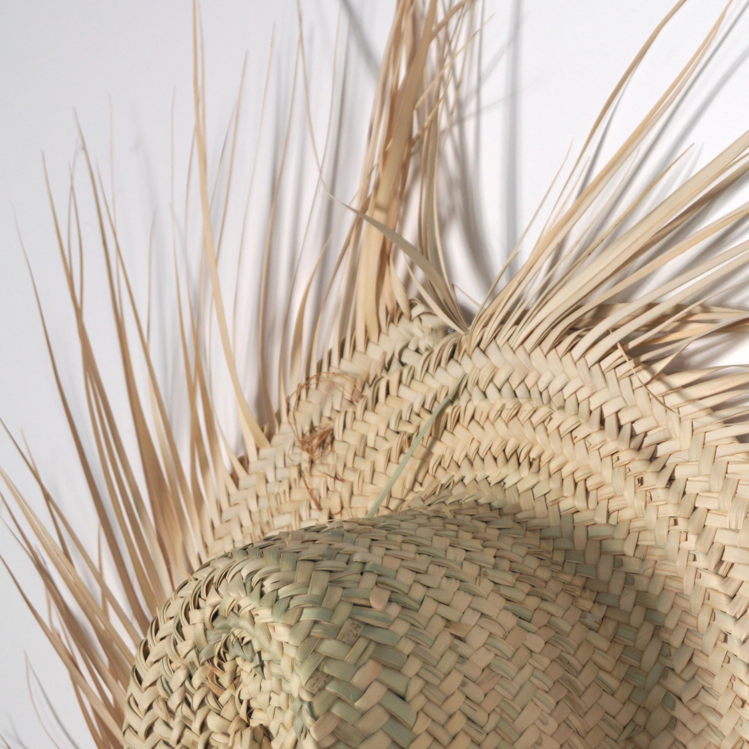 Bohome Living - Chapeau Décoratif Mural, Décoration Murale pour Entrée, Fait Main (Taille S 50cm)