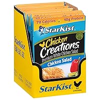 Vista 110 de StarKist Chicken Creations, Chicken Salad (ensalada de pollo), bolsa de 5 oz “tamaño grande”, paquete de 12