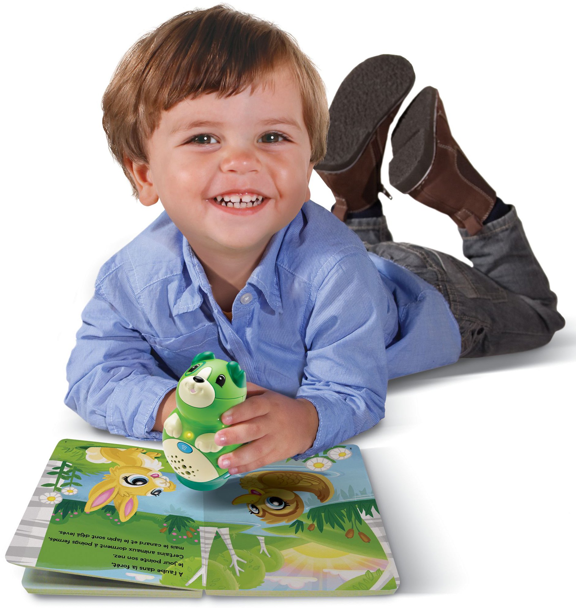 LeapFrog - 81414 - Jeu Educatif - Pack Complet : Mon Lecteur Scout + Livre Inclus