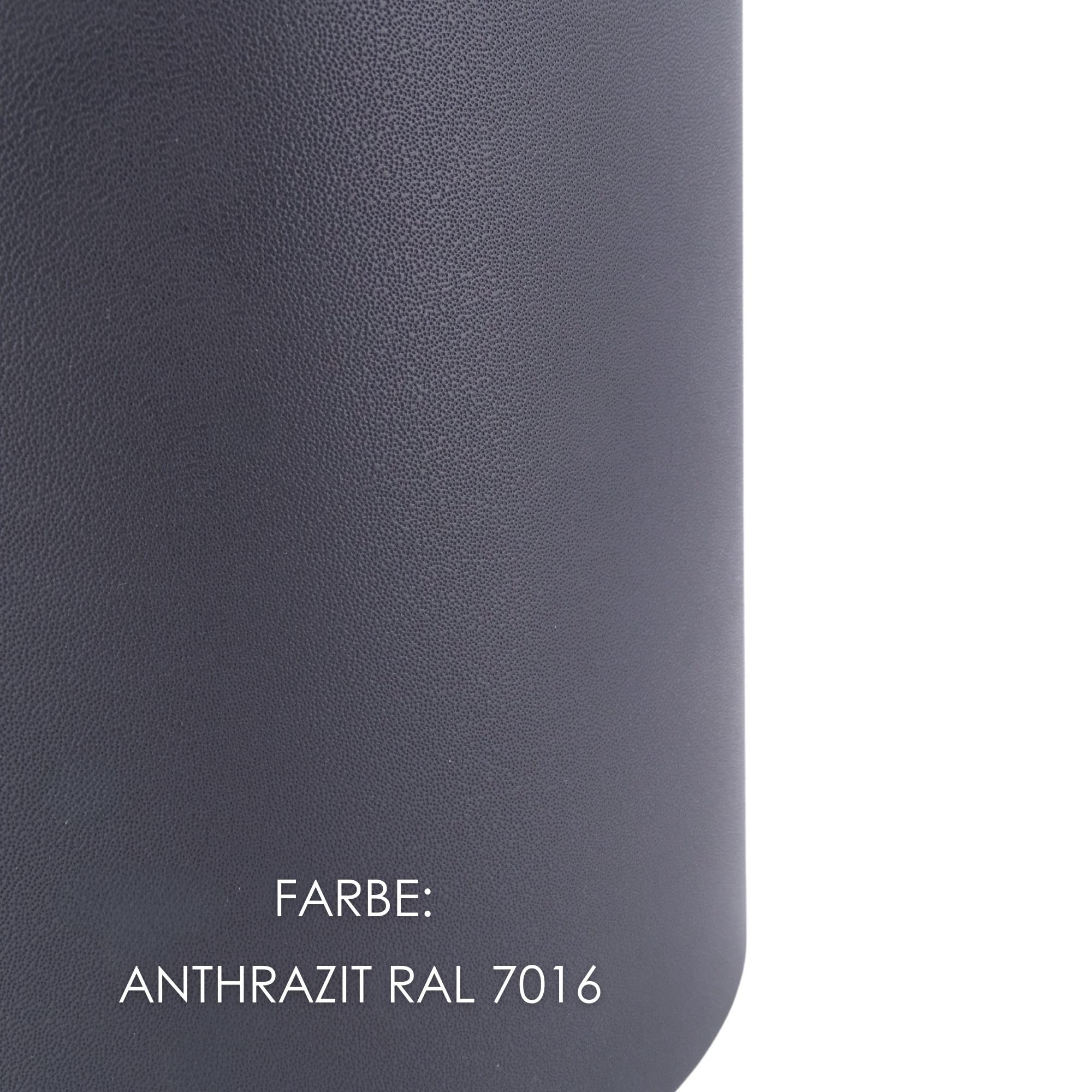 Zaundirekt Sichtschutzstreifen für Doppelstabmatten 50m x 19cm - 1,1 Stärke - Sichtschutz Zaun - Zaunfolie in Anthrazit - Vista 2.0 Sichtschutzrolle