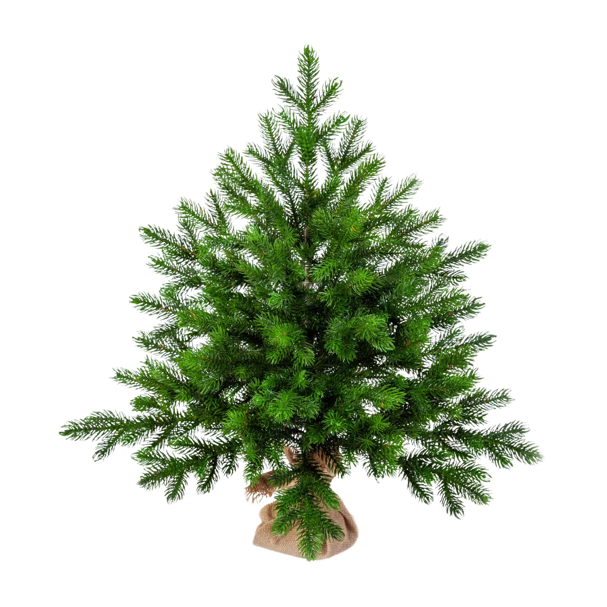 EveXmas – Altair 65cm – Künstlicher Weihnachtsbaum Realistischer Mini Tannenbaum aus 100% PE Spritzguss Nadeln, Premium Tisch Weihnachtsbaum für Weihnachtsdeko Zuhause
