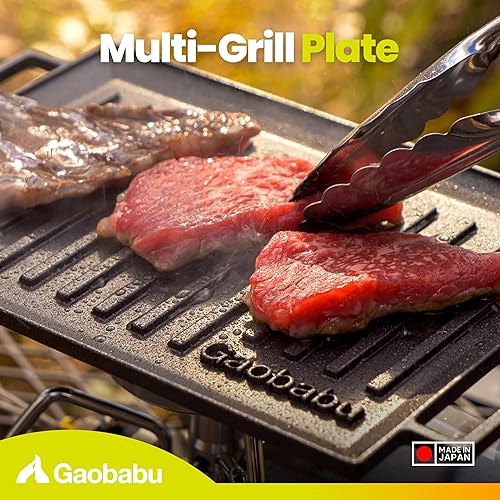 Miniatura 2 de Gaobabu B6 MultiGrillPlate fabricado en Japón  Se adapta a una amplia variedad de equipos  Procesamiento de flúor de 3 capas  No requiere