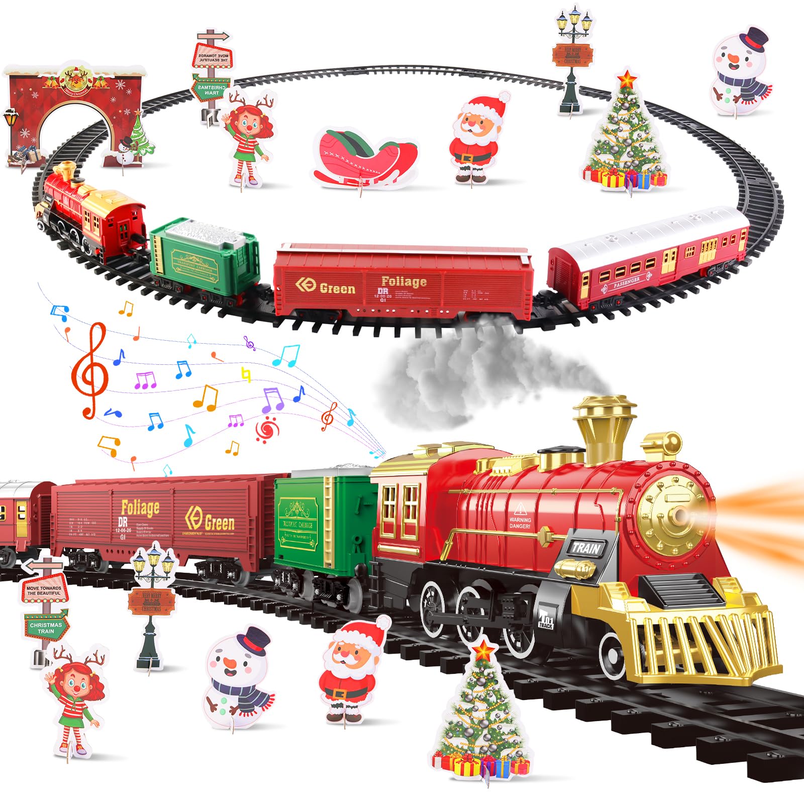 Snapklik.com : deAO Train Set Toys For Kids