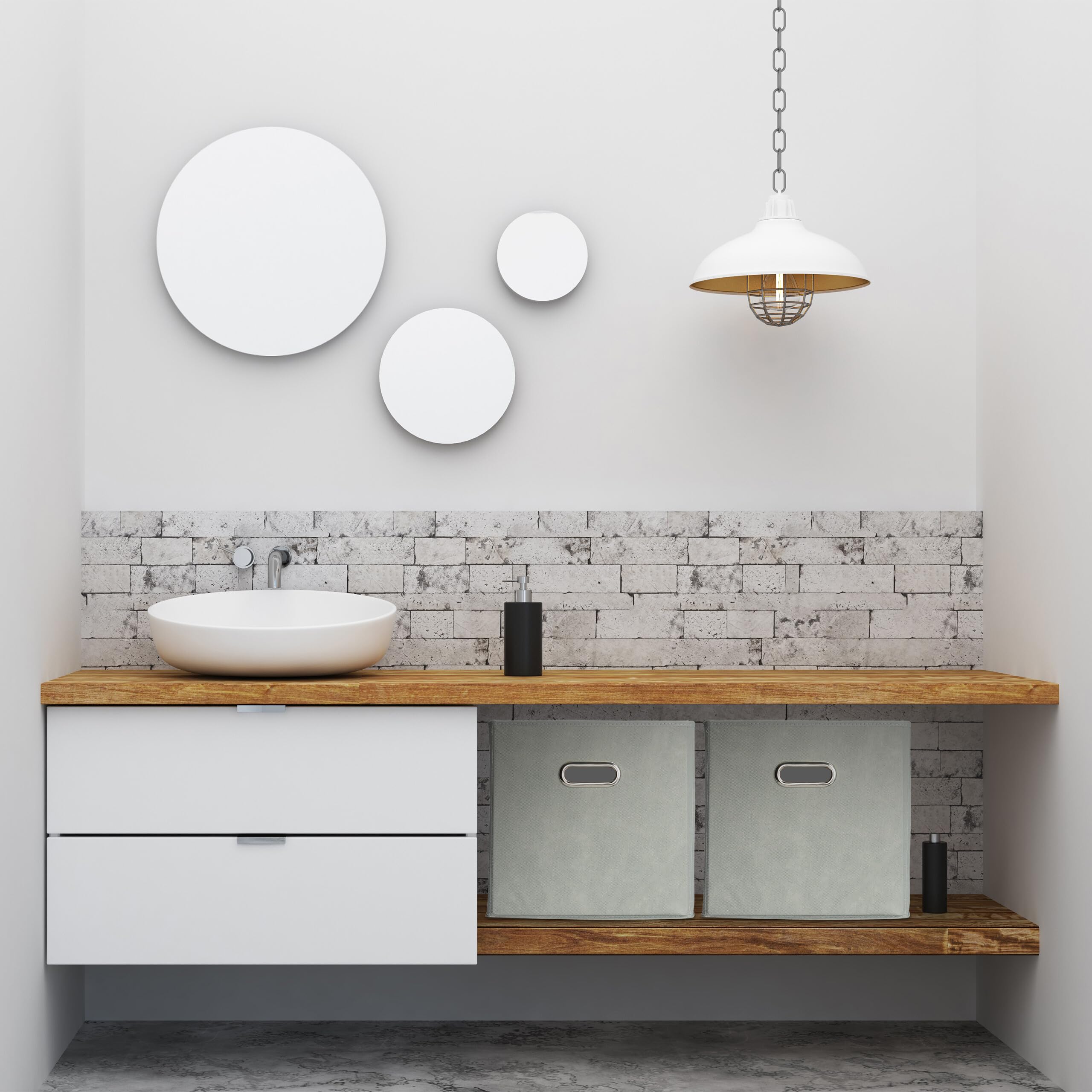 Set 4 Scatole Portaoggetti Pieghevoli - 30x30x30 Cm, Verde, Per Scaffali E Organizzazione - Foto 2