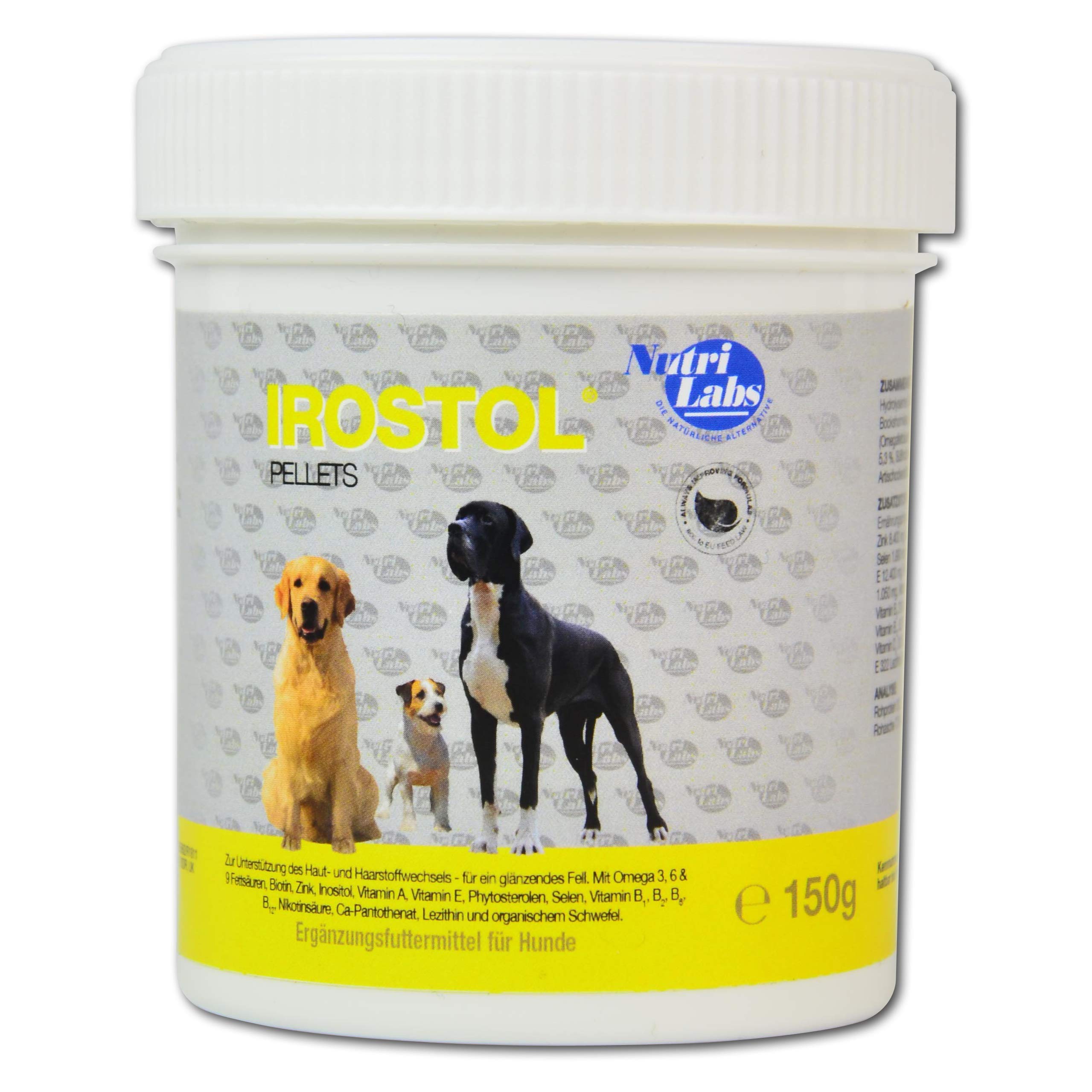 NutriLabs Irostol - Pienso complementario para Perros, 1 Unidad (500 g)