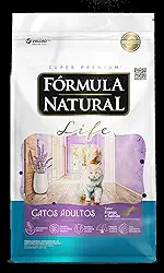 Fórmula Natural Life Ração Seca Para Gatos Adultos Sabor Frango e Salmão 1Kg