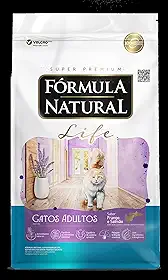 Fórmula Natural Life Ração Seca Para Gatos Adultos Sabor Frango e Salmão 1Kg