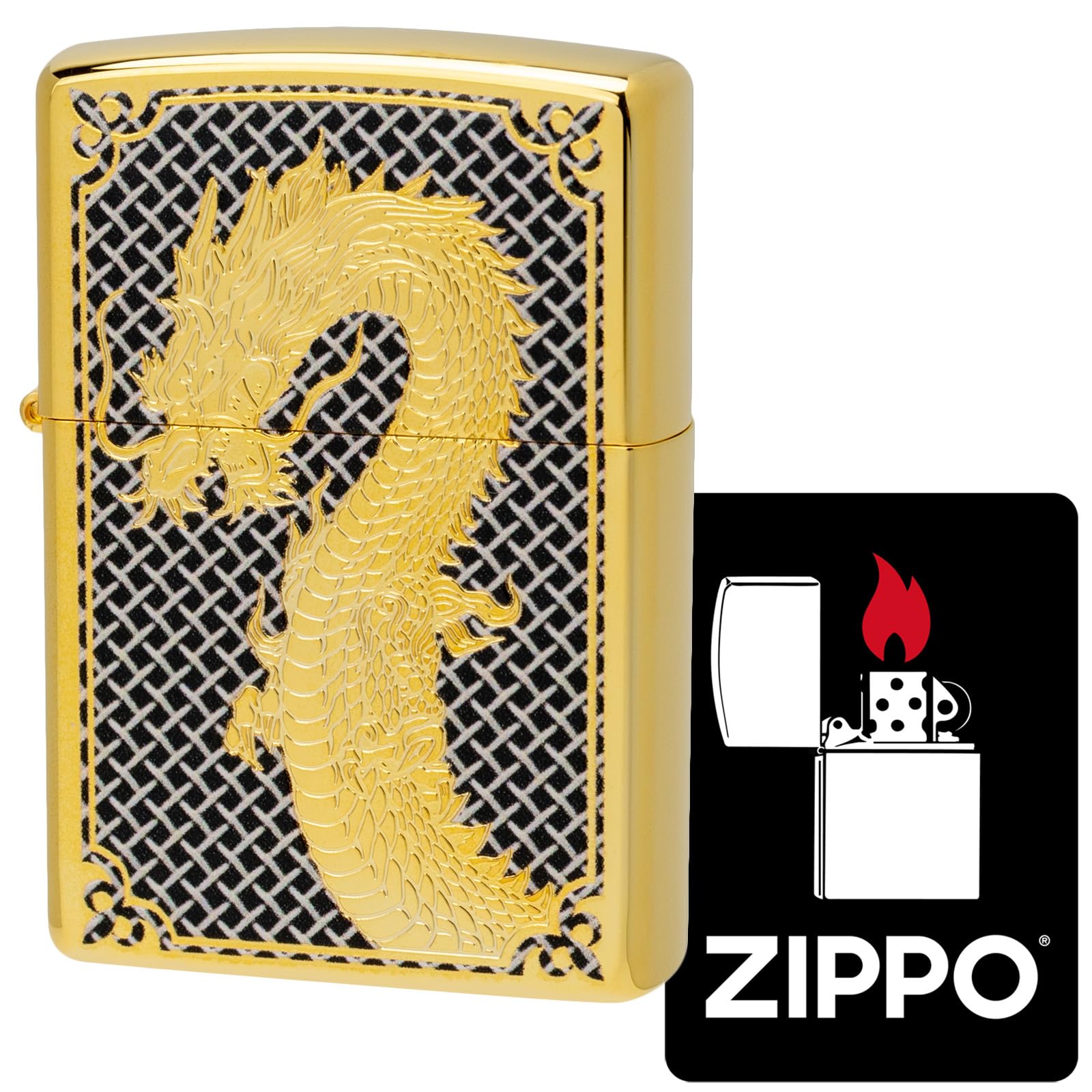 Amazon.co.jp: ジッポー(Zippo) ライター 防風 真鍮製 両面加工 