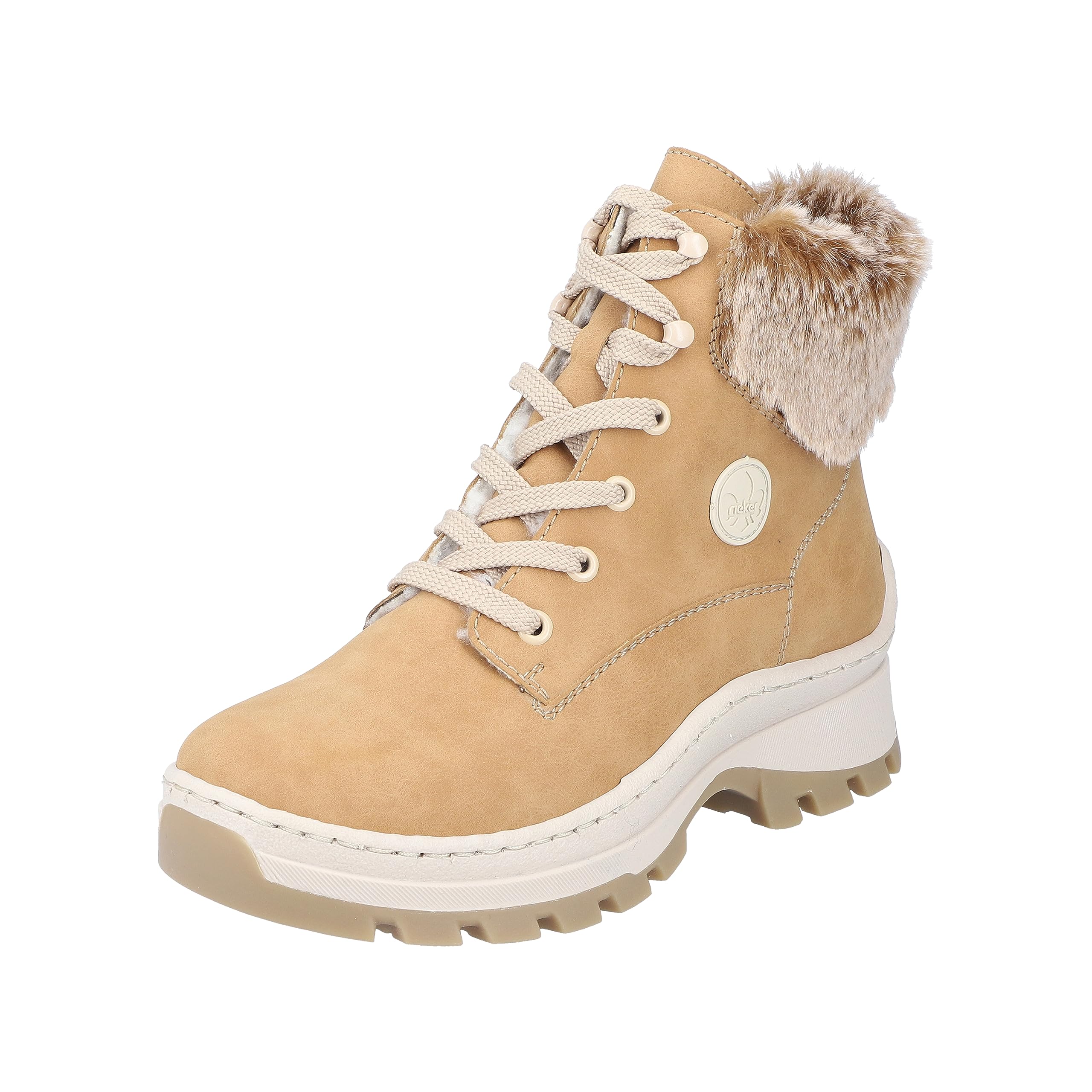 Rieker Women's X9341 Lace-Up Boots, brown, 3.5 UK