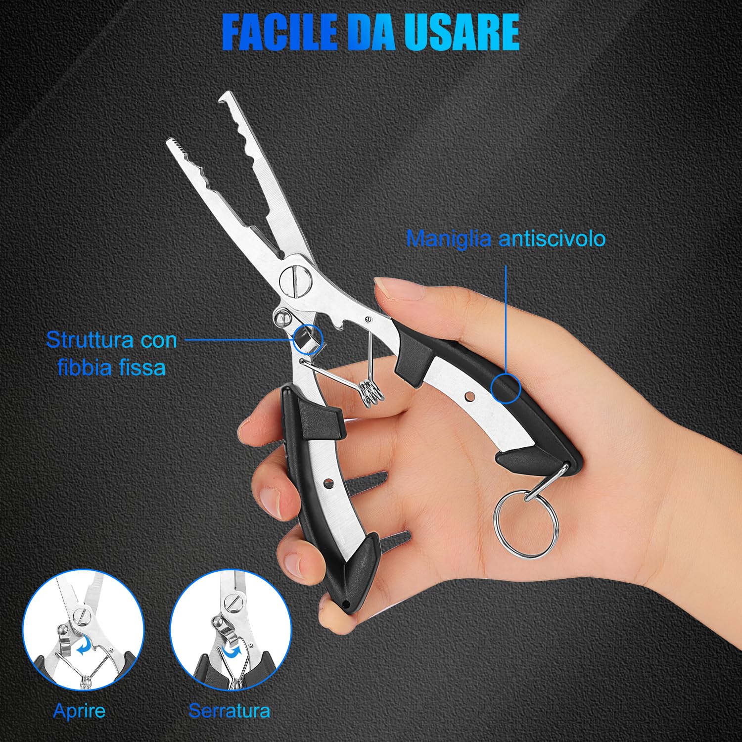 Pinza Da Pesca Multiuso P-MULTI CAPERLAN | DECATHLON - Foto 10