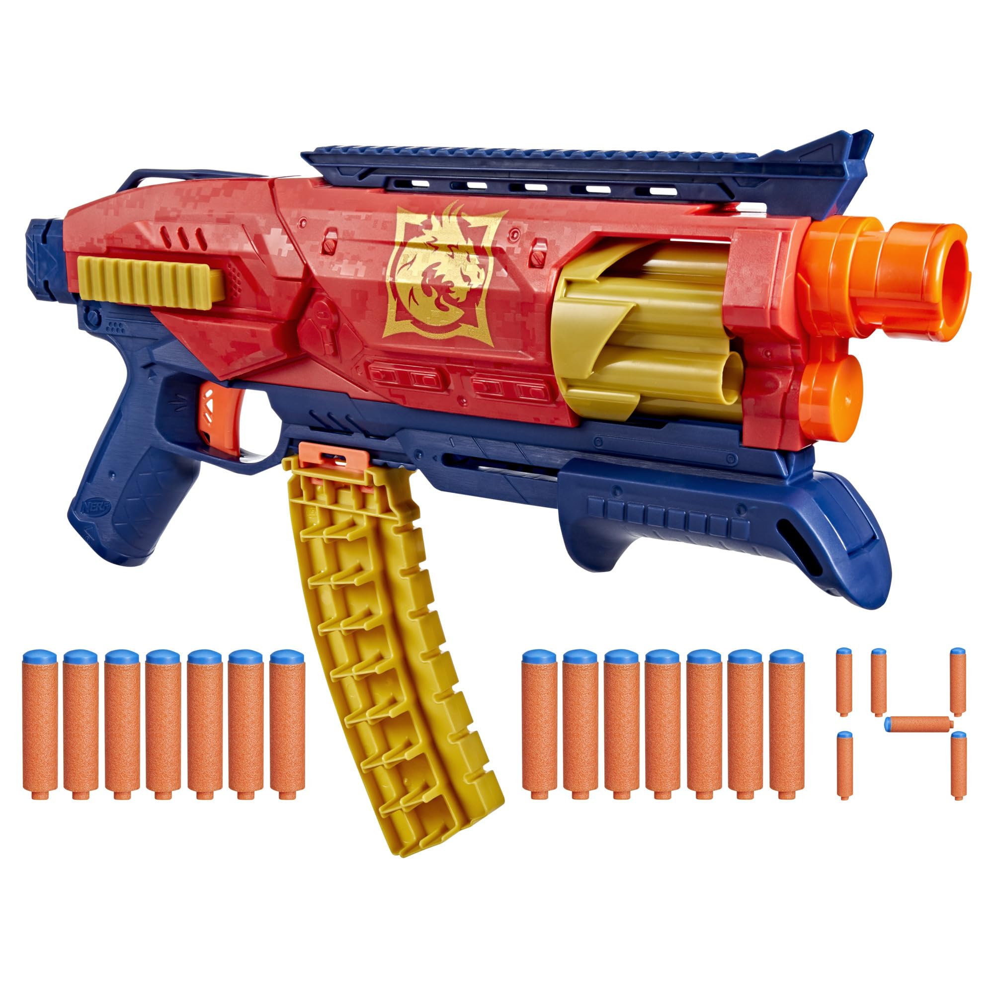 Nerf Loadout Shadowspeed Recon Blaster with 14-Dart Storage Attachment, Customisable Toy Dart Blaster with Shadowspeed Skin - Image 2