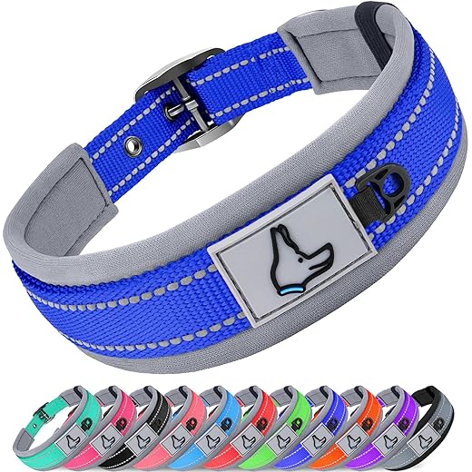 Joytale Reflective Dog Collar - Navy Blue