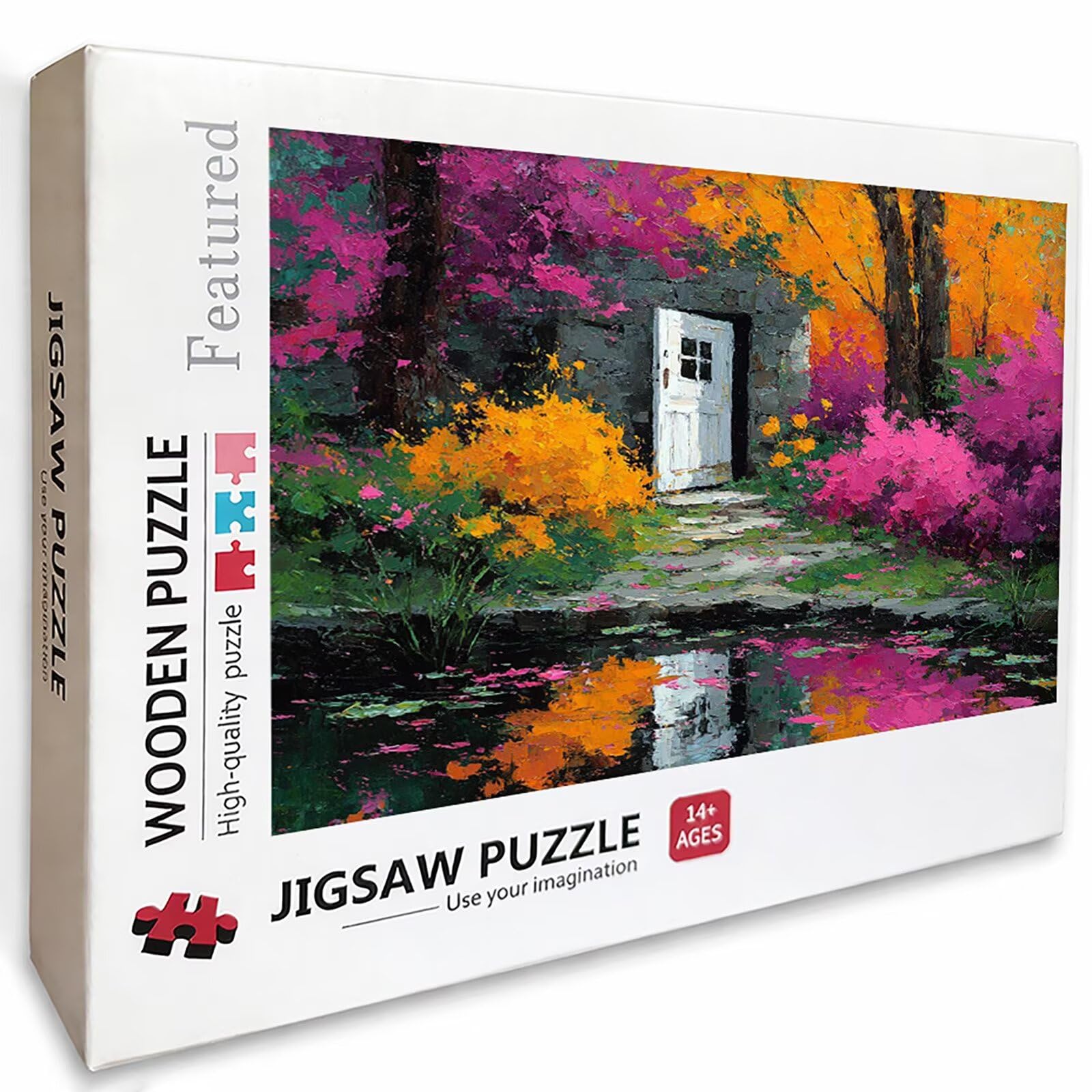 Puzzle Arte con Scatola Colore, Visualizzazione Puzzle Legno 5000 Pezzi Adulti 156x105cm, Attività di Intrattenimento ad Alta Difficoltà, DIY Classici Gioco, Jigsaw Per Tutta La Famiglia, 2-9829