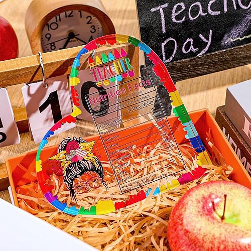 Miniatura 6 de Yookeer Regalo de agradecimiento para profesores, regalo de cumpleaños para profesores, pisapapeles, recuerdo de agradecimiento para profesores,